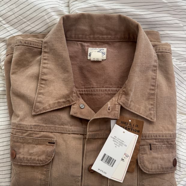 rrl 캔버스 트러커 xl