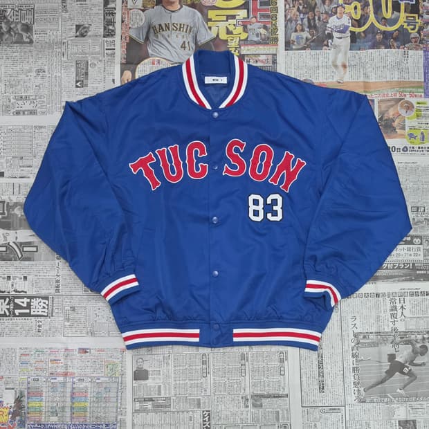 WE GO 바시티자켓 M