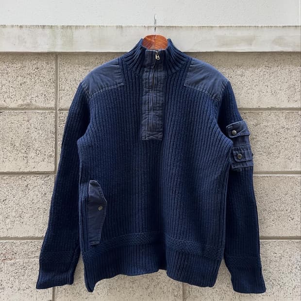 1990s POLO RALPH LAUREN 폴로랄프로렌 밀리터리 스웨터
