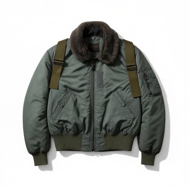 오리지날 미국제조 알파사 미공군 B-15D 항공점퍼