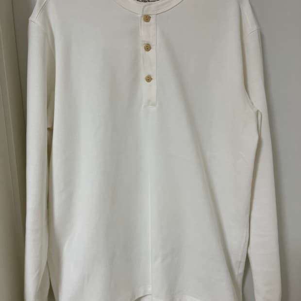 브론슨 BRONSON 헨리넥 화이트,아이보리 XXL사이즈