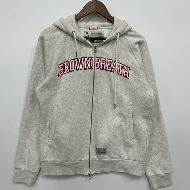 브라운브레스 오트밀 후드집업