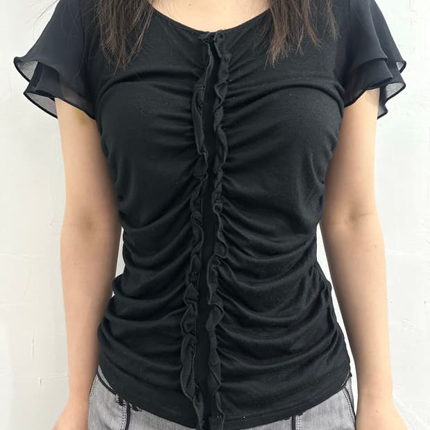Reflect shirring top