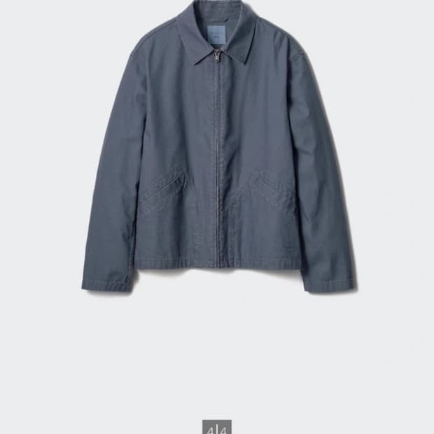 유니클로 JW ANDERSON 집업 블루종