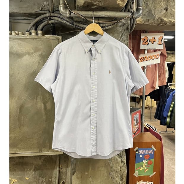 폴로 랄프로렌 반팔 셔츠 스카이블루 #csz3348