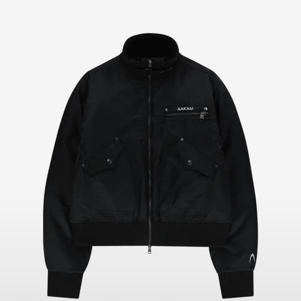 아캄 하이넥 봄버 자켓