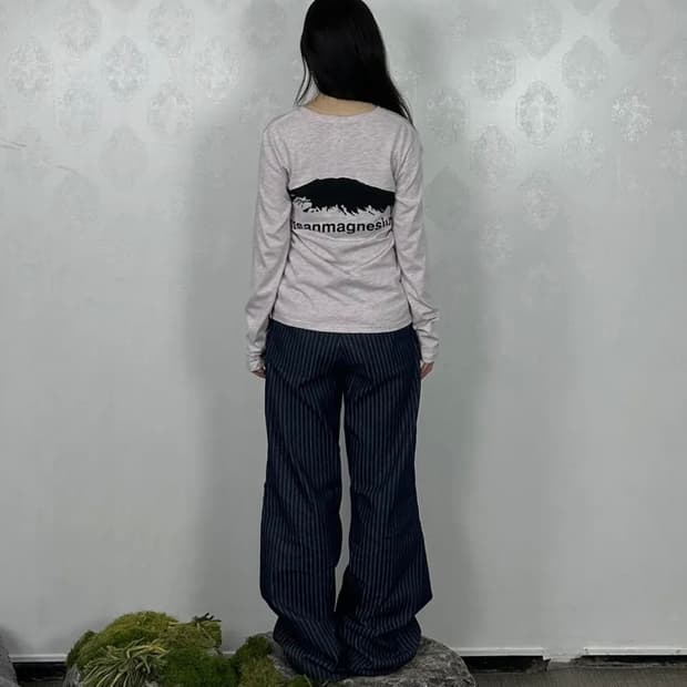 마운틴 롱슬리브 라이트핑크 워먼