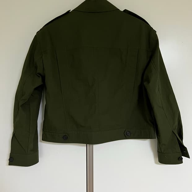 준지 여성 크롭 야상