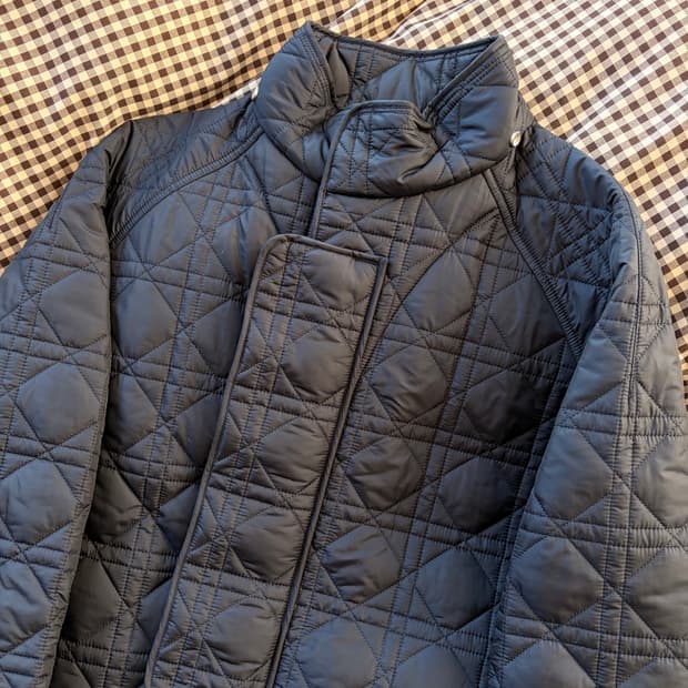 디올 / 까나쥬 후드 블루종 네이비컬러 / 54