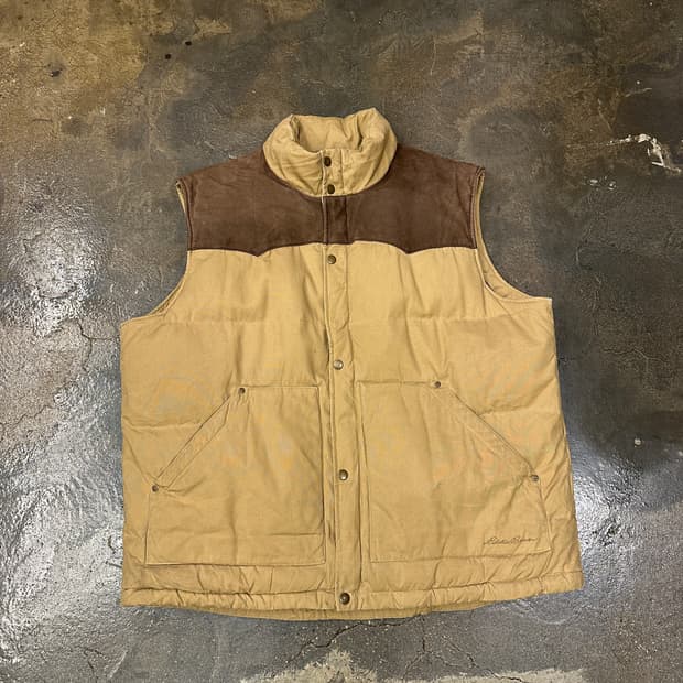 에디 바우어 패딩 베스트 조끼 XL