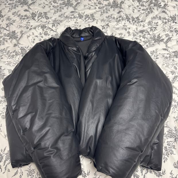 [s] 이지 갭 라운드 푸퍼자켓