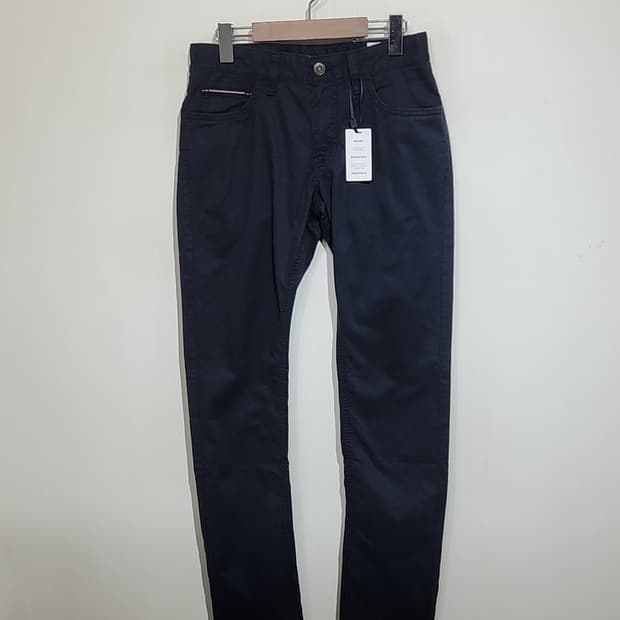 (29) 타미힐피거 면바지 네이비 치노팬츠 토미 스판 코튼팬츠