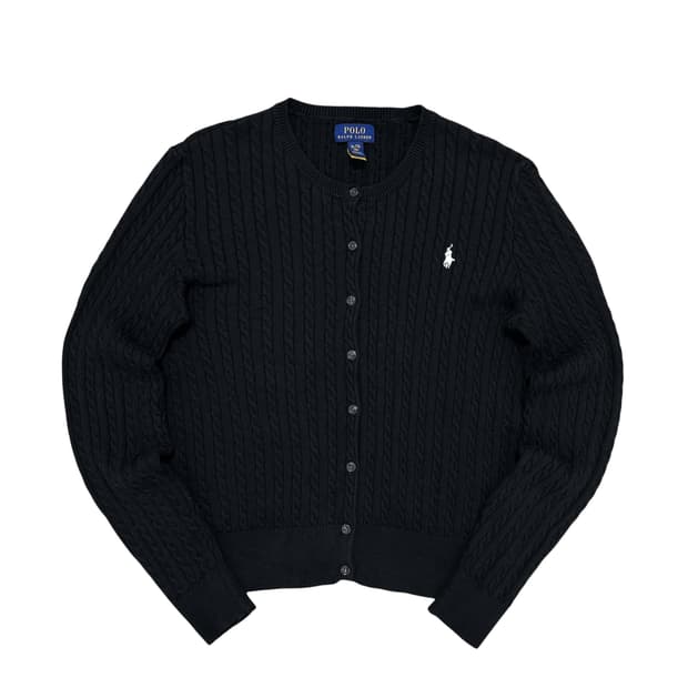 폴로 우먼스 케이블 가디건(XL(16))