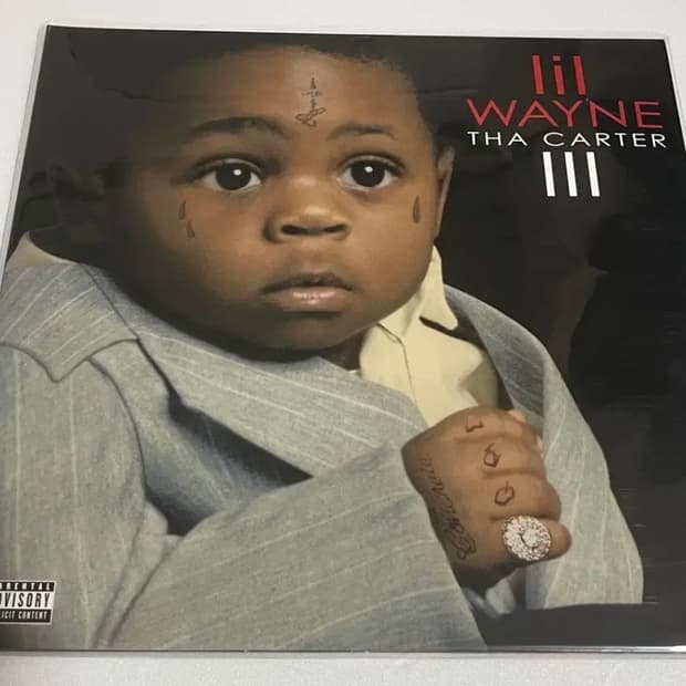 릴 웨인 lil wayne - Tha Carter III lp 바이닐