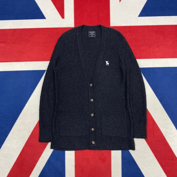 아베크롬비 롱 가디건 여성 M 