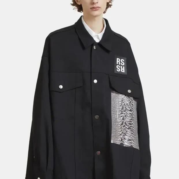 17SS 라프시몬스 조이디비전 오버사이즈 자켓 M