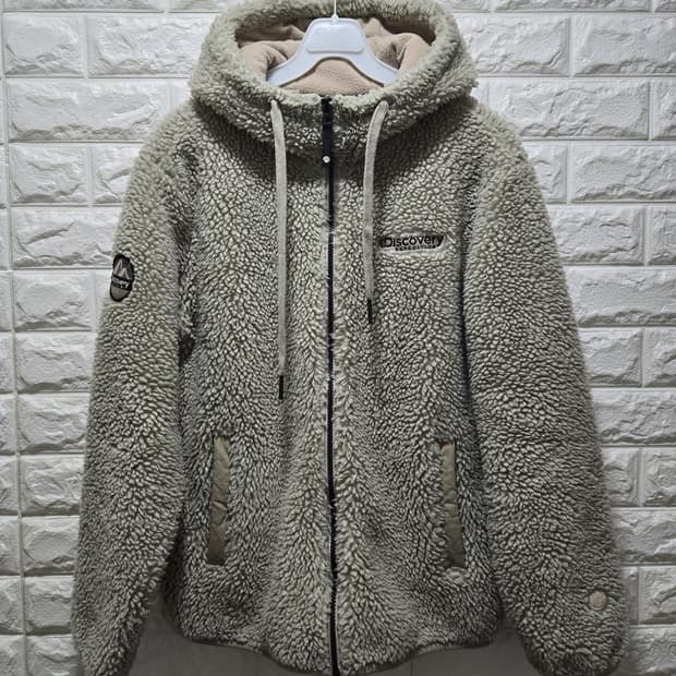 디스커버리 써모라이트 뽀글이 후드집업 자켓 95