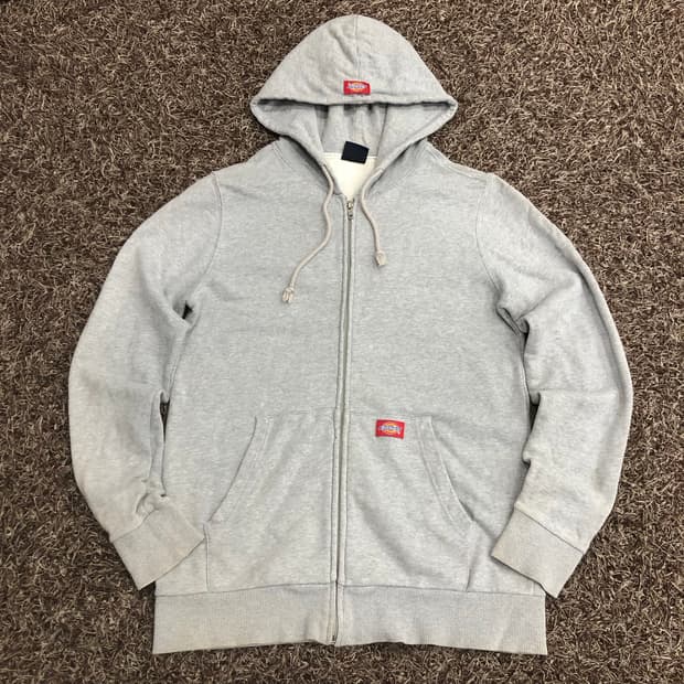 디키즈 그레이 후드집업