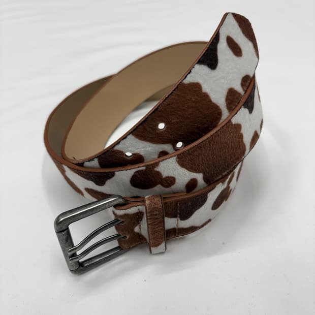 빈티지 웨스턴 카우보이 패턴 벨트