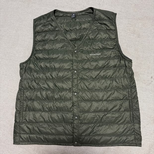 몽벨 EX800 수페리어 경량 패딩조끼