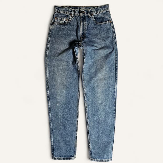 90's USA 550™블랭크탭 릴렉스 테이퍼드핏 데님