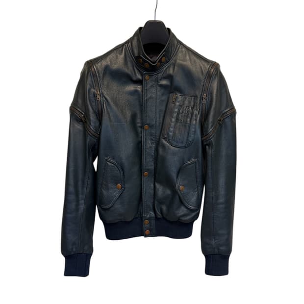Martin margiela leather jacket