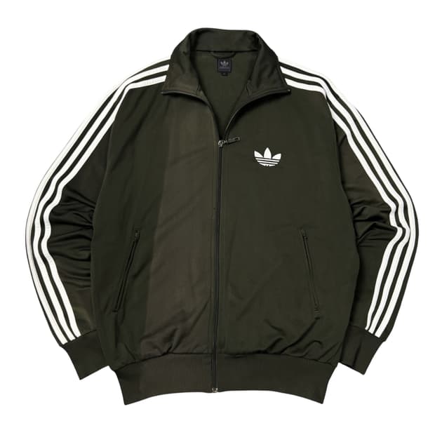 (M) 아디다스 구파이어버드 트랙탑 져지 카키