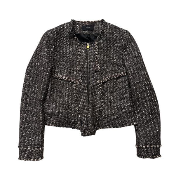 SYSTEM 트위드 자켓 (Italy Fabric)