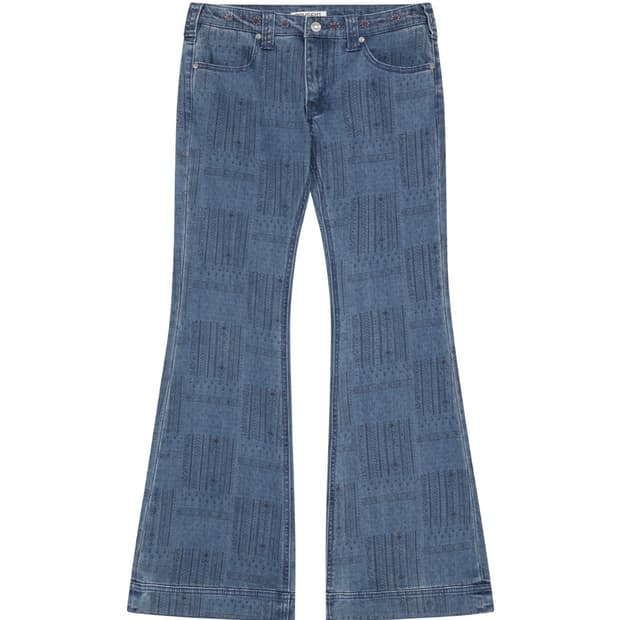 코이세이오 빈티지 부츠컷 데님 팬츠 블루 2 사이즈