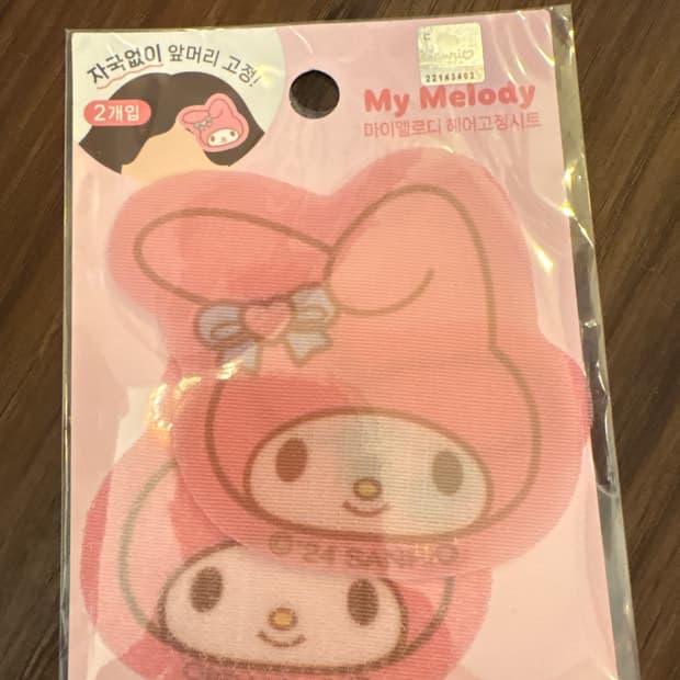 마이멜로디 헤어고정시트