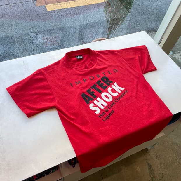 90’s USA “After Shock” 🥂Promo T-shirt M