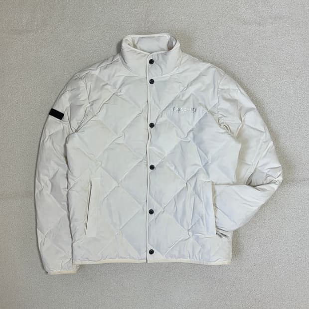 디스커버리 익스페디션 디하스 하이넥 튜브 구스다운 경량패딩