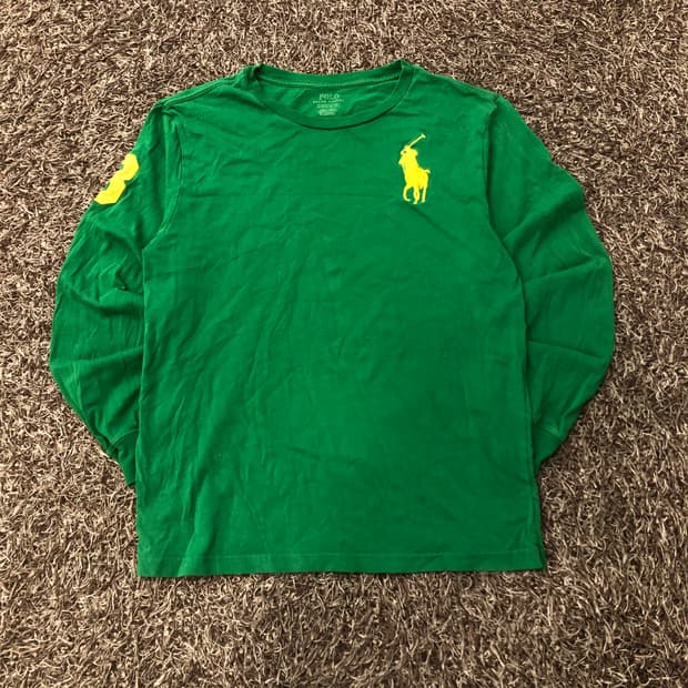 L 폴로 랄프로렌 걸스 빅포니 롱슬리브