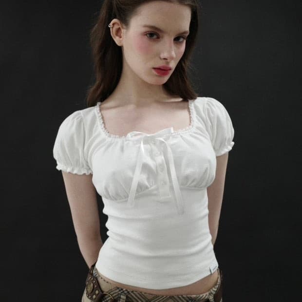 드라이로즈 도로시탑 화이트