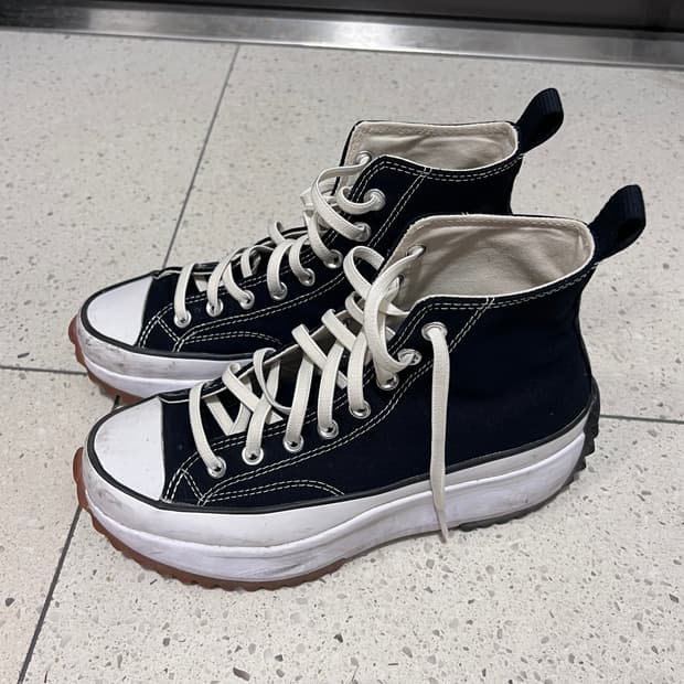 (265) 컨버스 런스타하이크 블랙