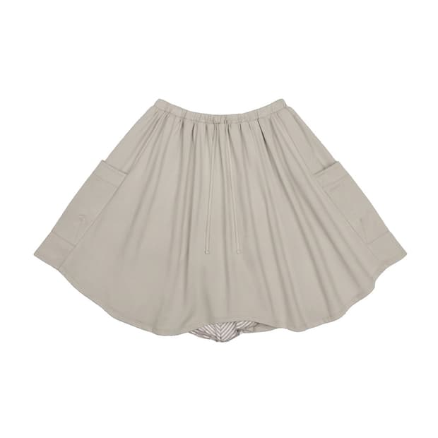 코이세이오 STRIPED LAYERED MIDI SKIRT 2