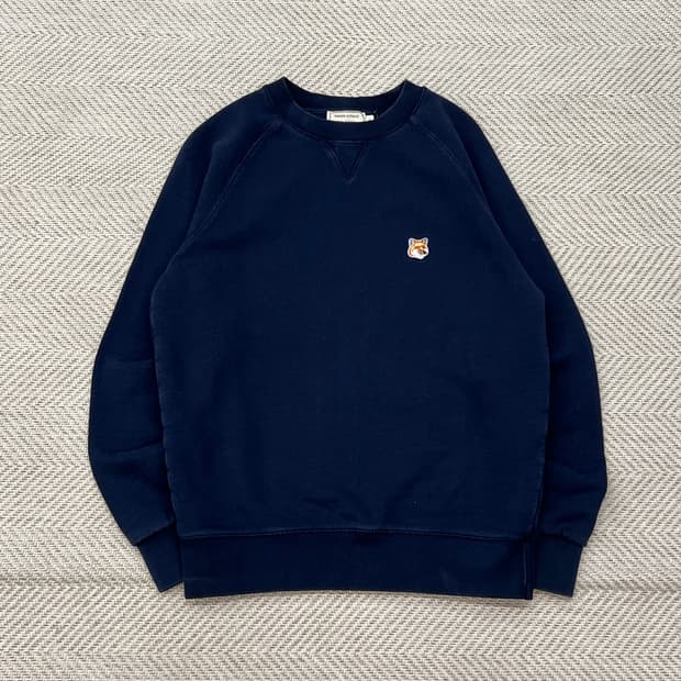 메종키츠네 폭스헤드 맨투맨 r3262