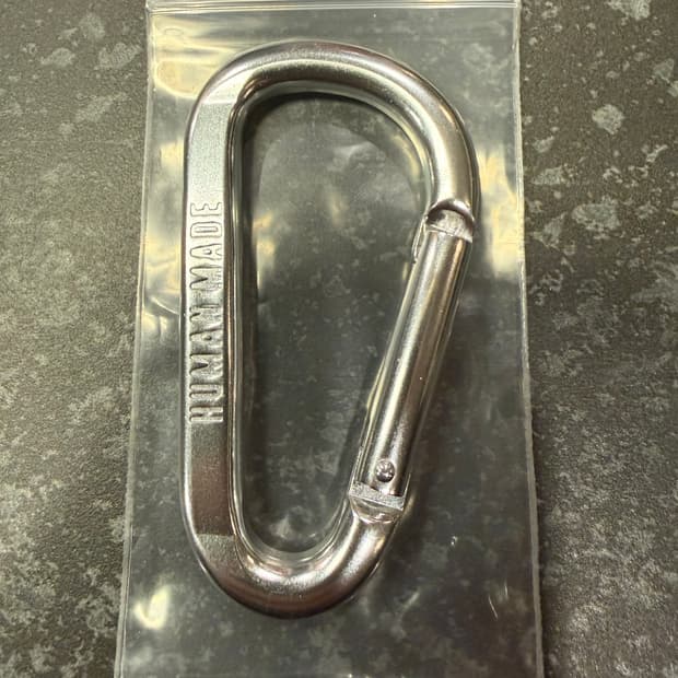 휴먼메이드 카라비너 70mm 실버