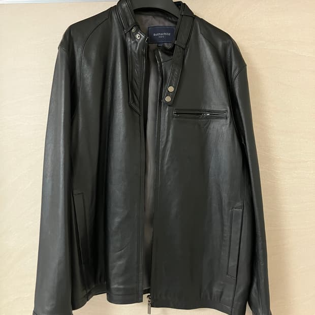 양가죽 바이커 레더자켓 