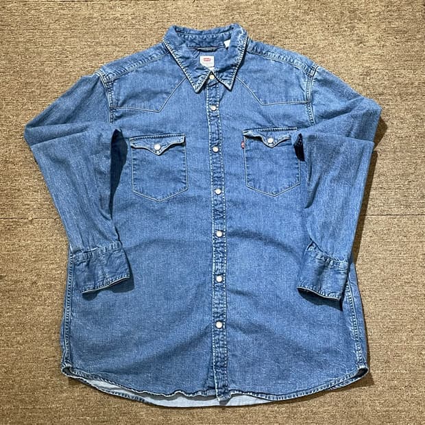 (XL) Levi's 리바이스 코튼 데님 셔츠 스탠다드 핏