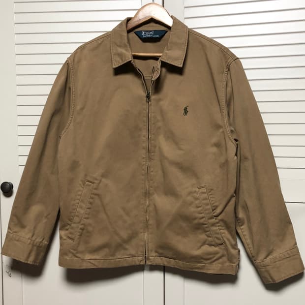 폴로 랄프로렌 스윙톱 자켓 카멜 브라운