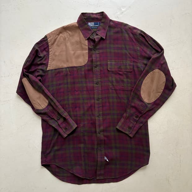 90s  Polo Ralph Lauren Flannel Check