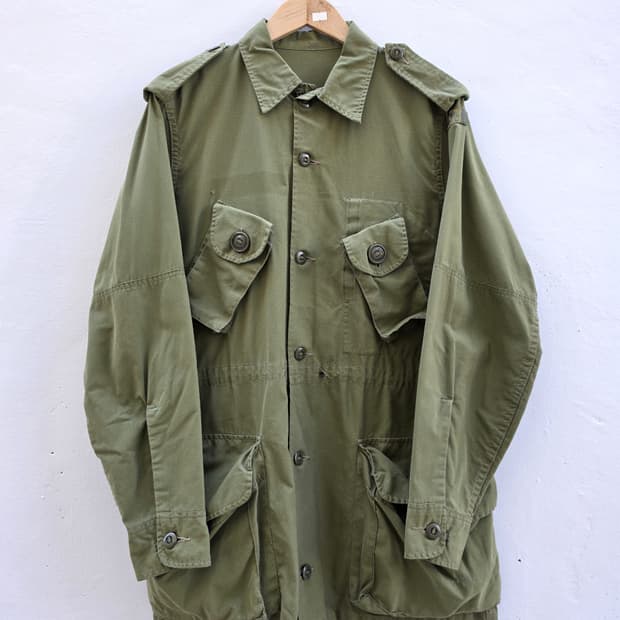 80s 캐나다군 MK2 라이트웨이트 컴뱃 자켓