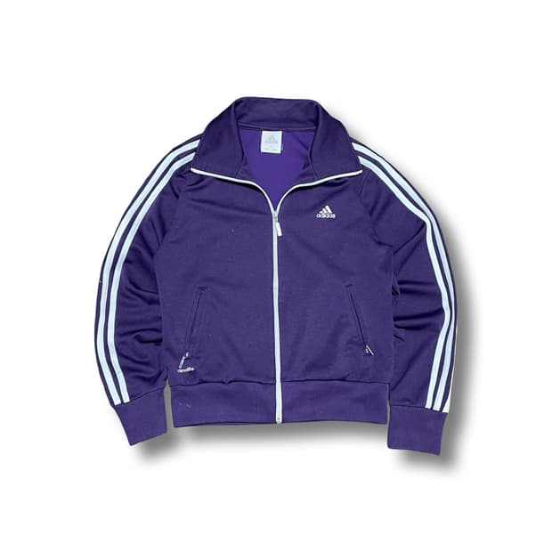 [M] 아디다스 삼선 트랙탑 퍼플 저지
