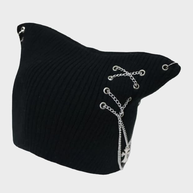 고스로리 펑크무드 체인 비니 63375