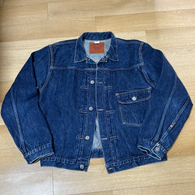 (40)프리휠러스 506xx 셀비지 1세대 데님자켓 풀카운트 웨어하우스
