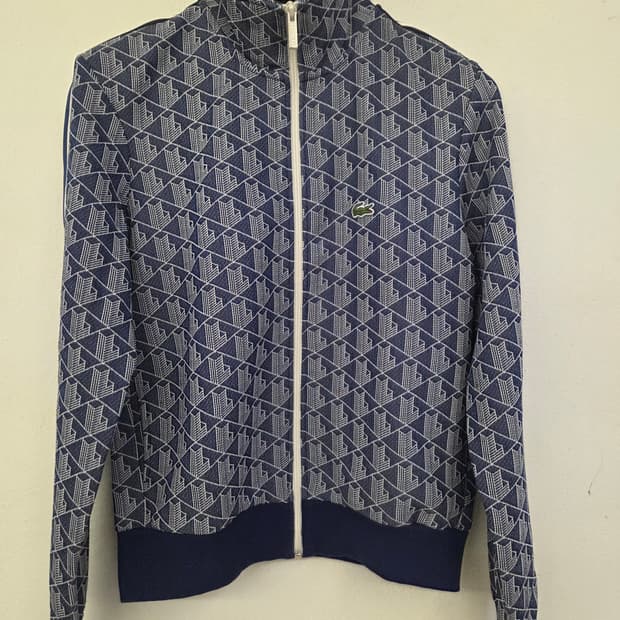 라코스테 모노그램 트랙탑 집업 FR3/US S