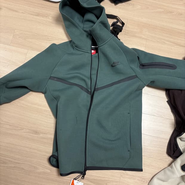 테크팩 그린 m 새상품