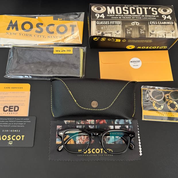 모스콧 렘토쉬 블랙 46사이즈 (한정판 코리안에디션)