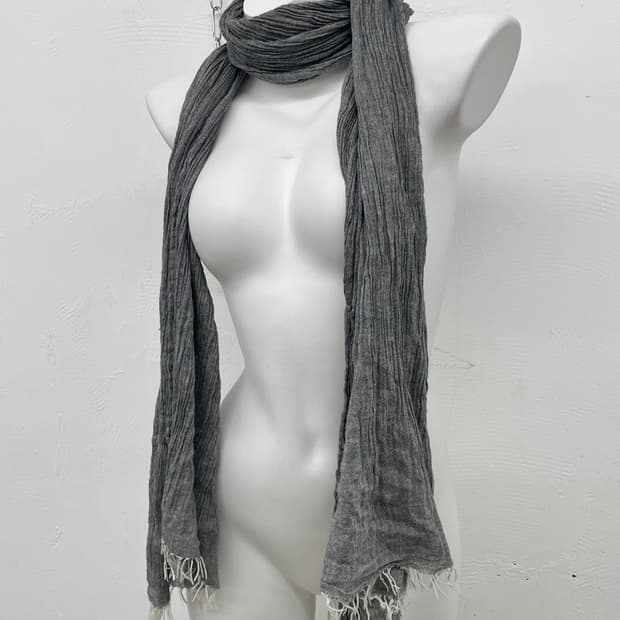 그런지 코튼 머플러 